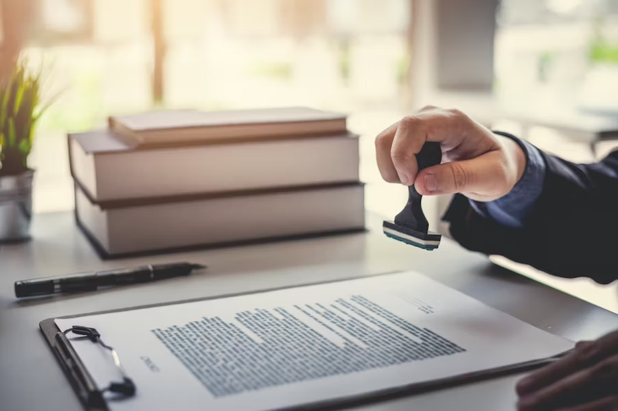 Certification documents