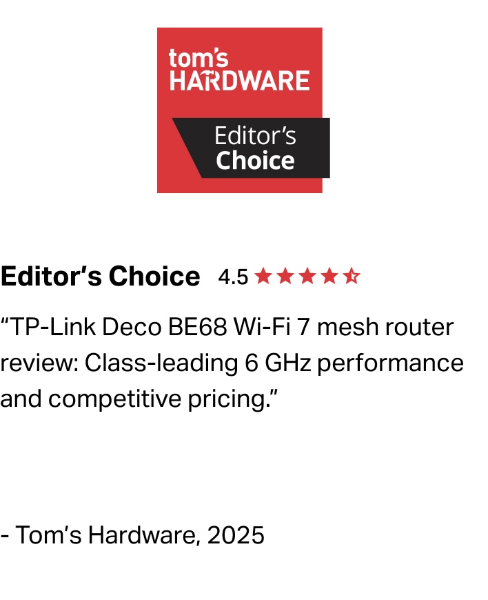 Editor's Choice - Tom's Hardware, 2025