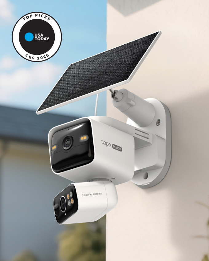 2K Dual Lens Outdoor Wired Camera