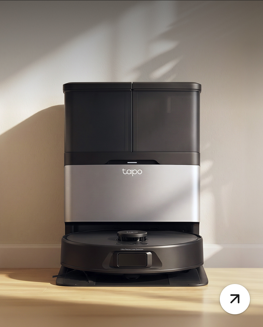 Tapo robot vacuum charging