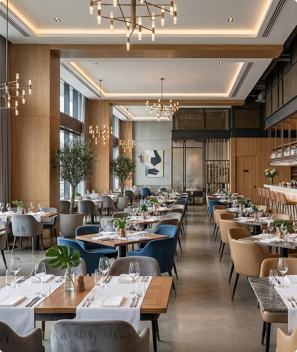 Restaurants & Chain Stores