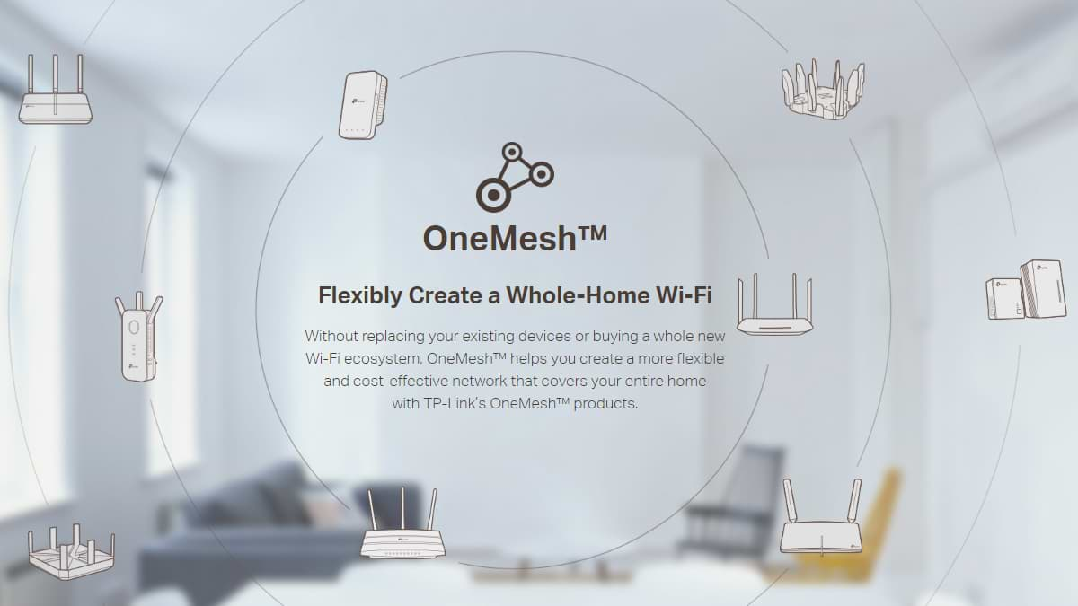 OneMesh - гибкое создание Wi-Fi для всего дома | TP-Link Қазақстан  Республикасы