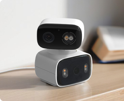 2K Hybrid Pan/Tilt Dual Lens Security Camera