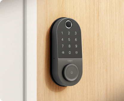 2K Video Doorbell + Fingerprint Door Lock