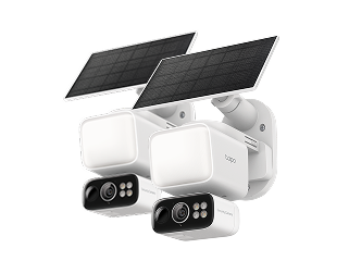 Tapo 2K Floodlight Solar 360° Pan-Tilt Camera