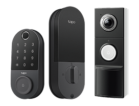 Tapo 2K Video Doorbell & Smart Doorlock