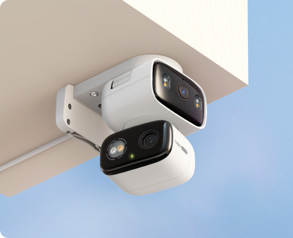 2K Hybrid Pan/Tilt Dual Lens Security Camera