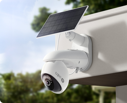 4K Solar-Powered Pan/Tilt Security Camera