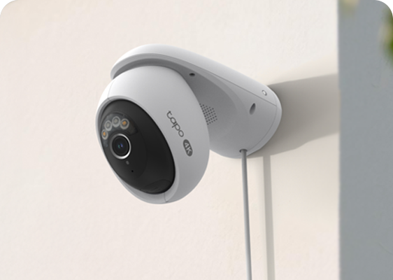 Wired 4K Pan/Tilt Outdoor Security Camera